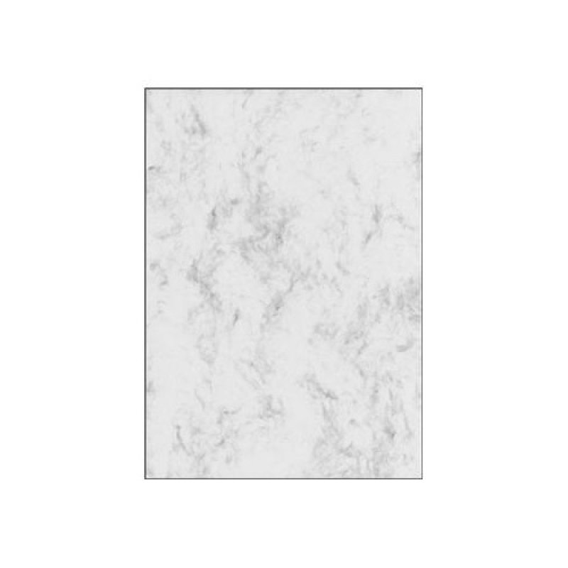 sigel papier marbré, A4, 200 g/m2, carton prestige, gris