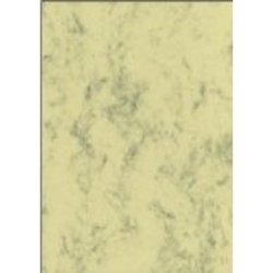 sigel papier marbré, A4, 200 g/m2, carton prestige, beige