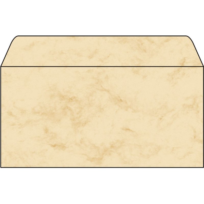 Sigel DP074 envelope DL (110 x 220 mm) Beige 50 pc(s)