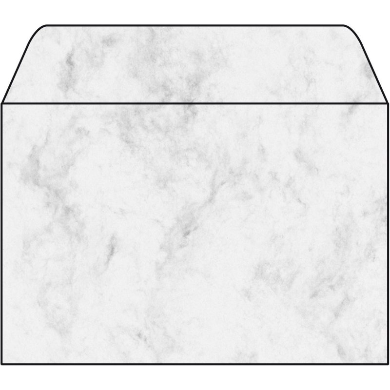 sigel Enveloppe, C6, 90 g/m2, gommé, gris marbré