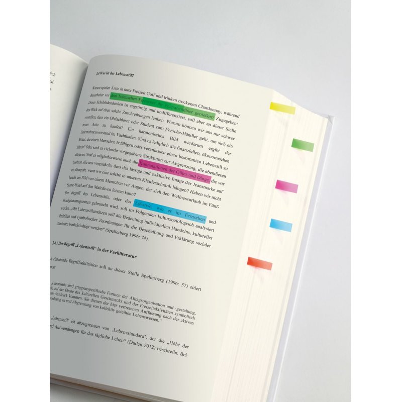 sigel Marque-page repositionnable micro, 50 x 6 mm