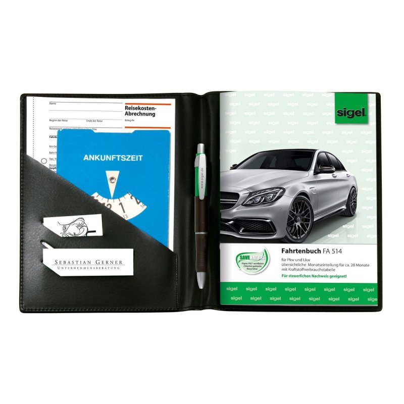 sigel Reliure pour manifold, A5, grain cuir