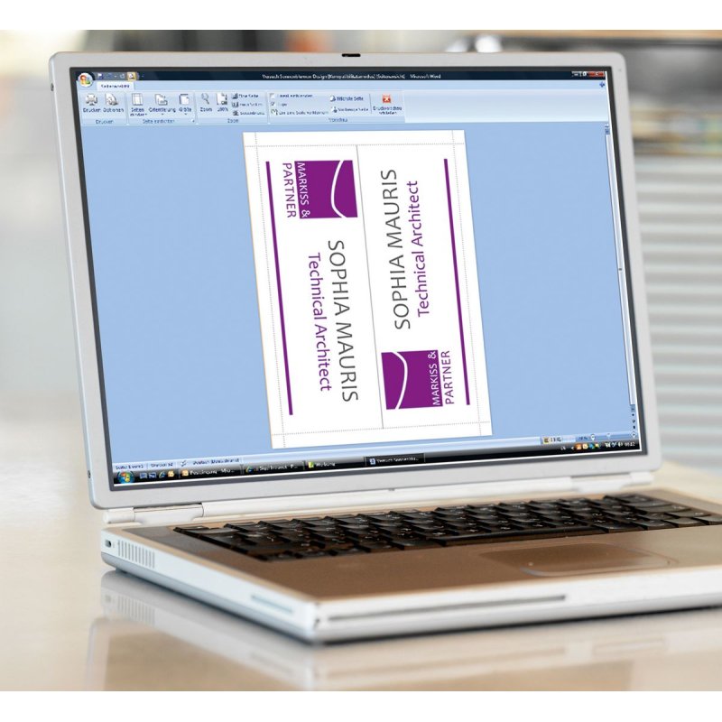 Sigel DP046 étiquette à imprimer Blanc