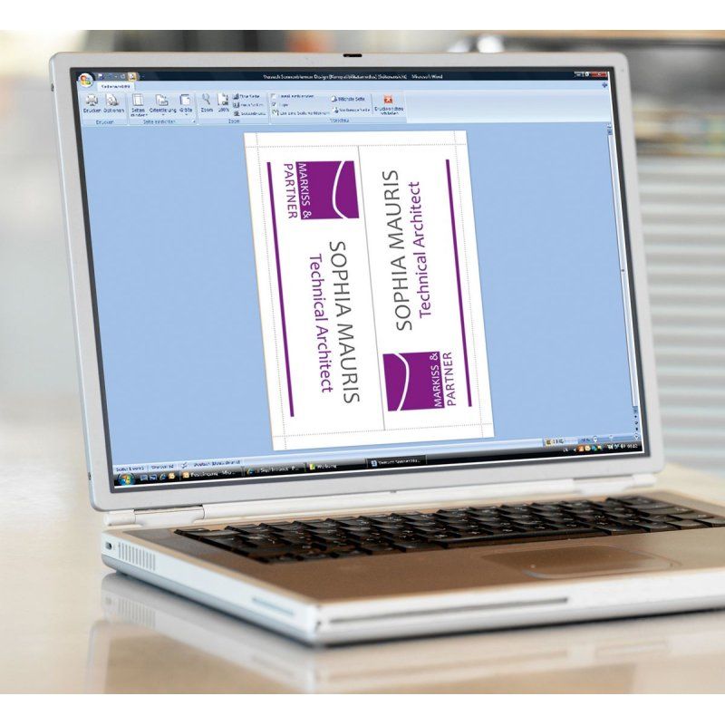 Sigel DP047 printer label White Non-adhesive printer label