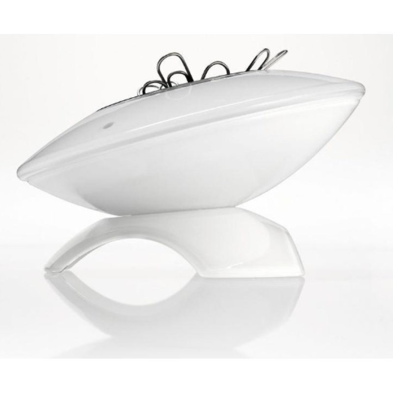 sigel Distributeur de trombones eyestyle, blanc / noir