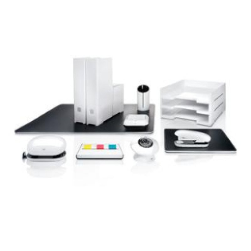 Sigel eyestyle desk pad Leather Black, White