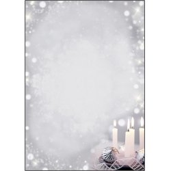 sigel Papier à motif de Noël "Christmas Silence", A4,