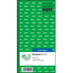 Sigel BO001 étiquette non-adhésive 360 pièce(s) Vert Rectangle