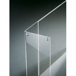 Sigel TA217 sign holder/information stand A7 Acrylic Transparent