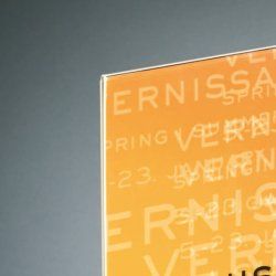 Sigel TA222 support de panneau et stand d'information A5 Acrylique Transparent