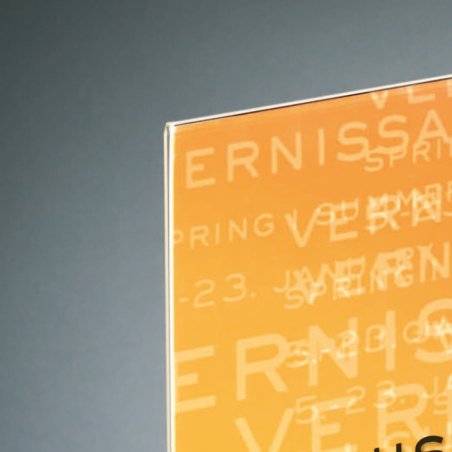 Sigel TA222 support de panneau et stand d'information A5 Acrylique Transparent