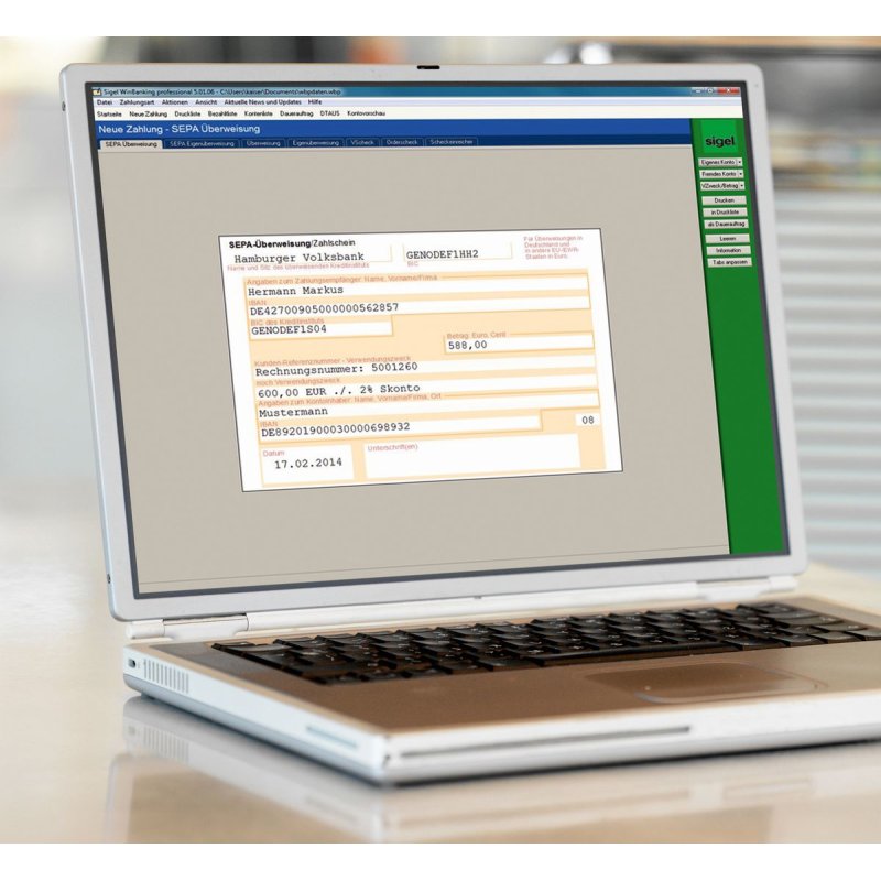 Sigel ZV570 business form
