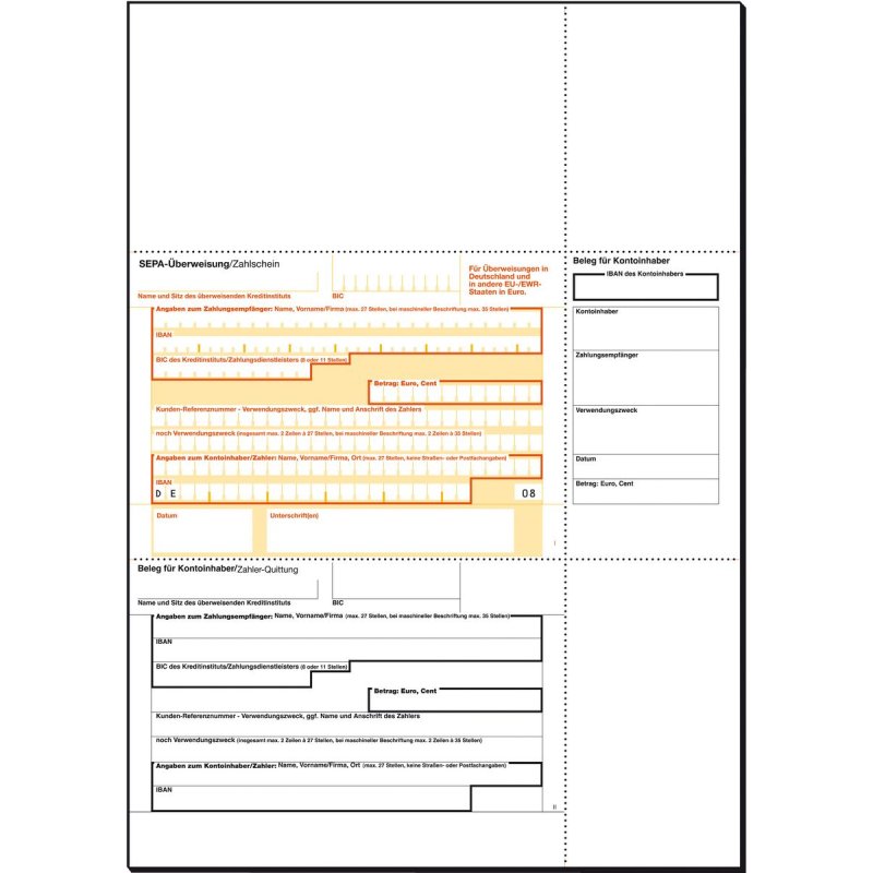 Sigel ZV572 business form