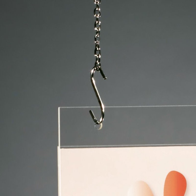 Sigel TA241 support de panneau et stand d'information A4 Acrylique Transparent