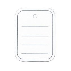 Sigel ZB350 non-adhesive label 500 pc(s) White Other