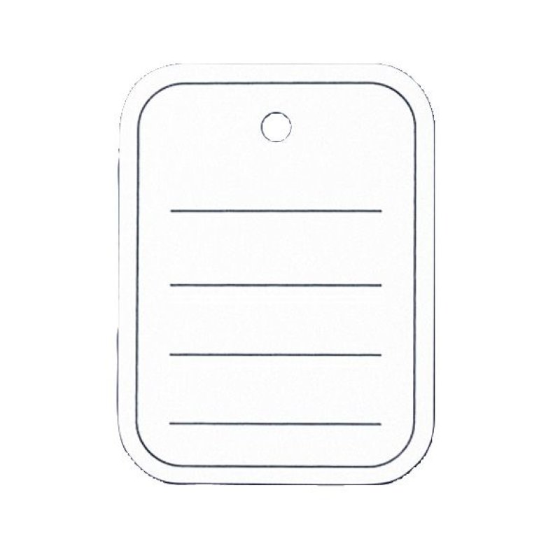 Sigel ZB350 non-adhesive label 500 pc(s) White Other