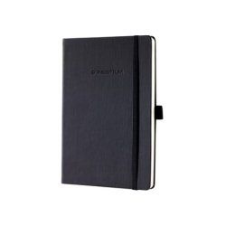 Sigel CO121 writing notebook A5 97 sheets Black