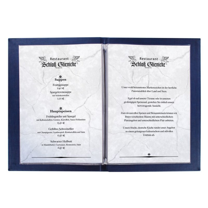 sigel Double-pochette A4, plastique, transparent