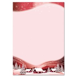 sigel Papier à motif de Noël "Silent Night", A4, 90g/m2