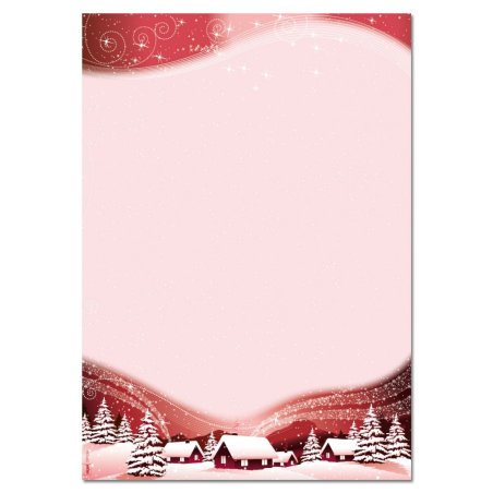 sigel Papier à motif de Noël "Silent Night", A4, 90g/m2