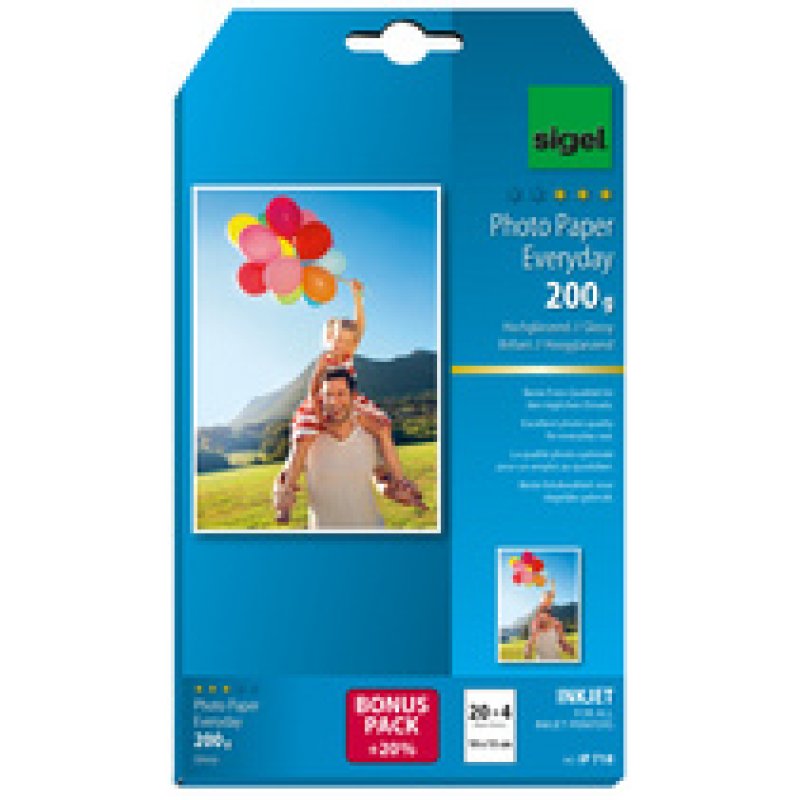 Sigel Papier photo pour jet d'encre Everyday "HOT DEAL",