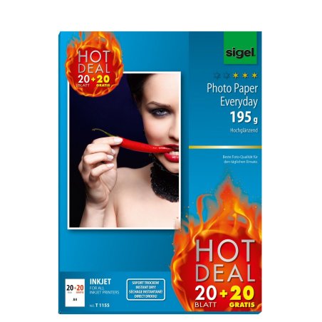 Sigel T1155 photo paper A4 High-gloss