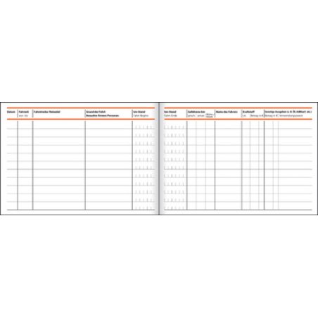 sigel Formularbuch "Fahrtenbuch Pkw" mit GRATIS Parkscheibe