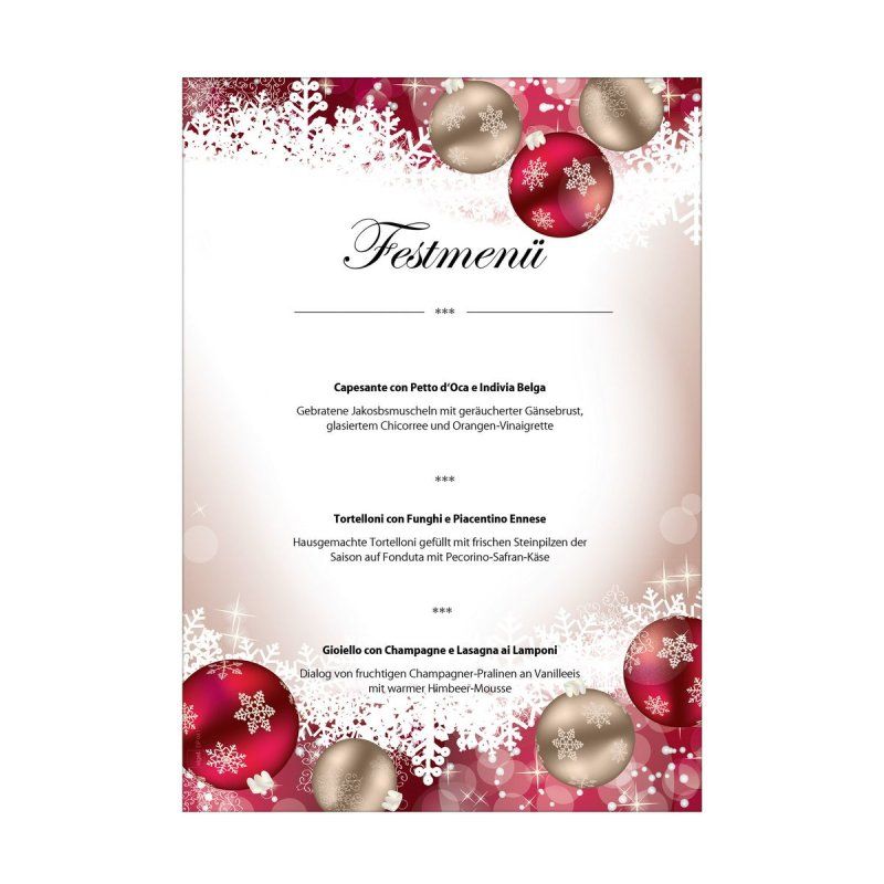 sigel Papier à motif de Noël "Frozen", A4, 90 g/m2