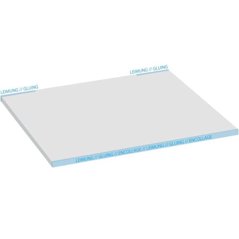 sigel Sous-main bloc papier "Memo", 595 x 410 mm