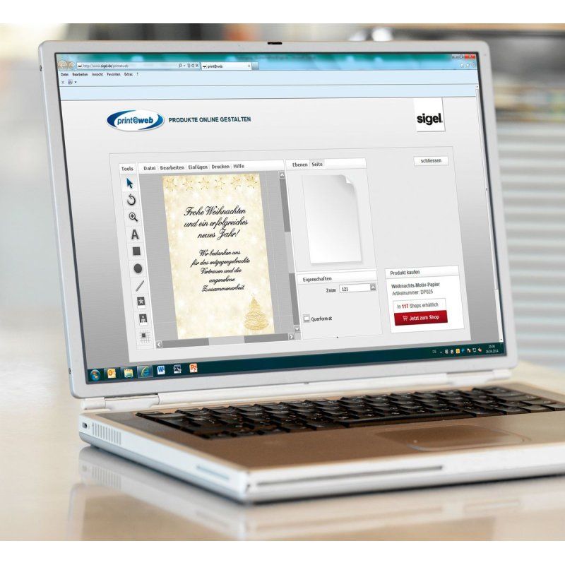 Sigel DP083 emballage cadeaux Papier cadeau Papier