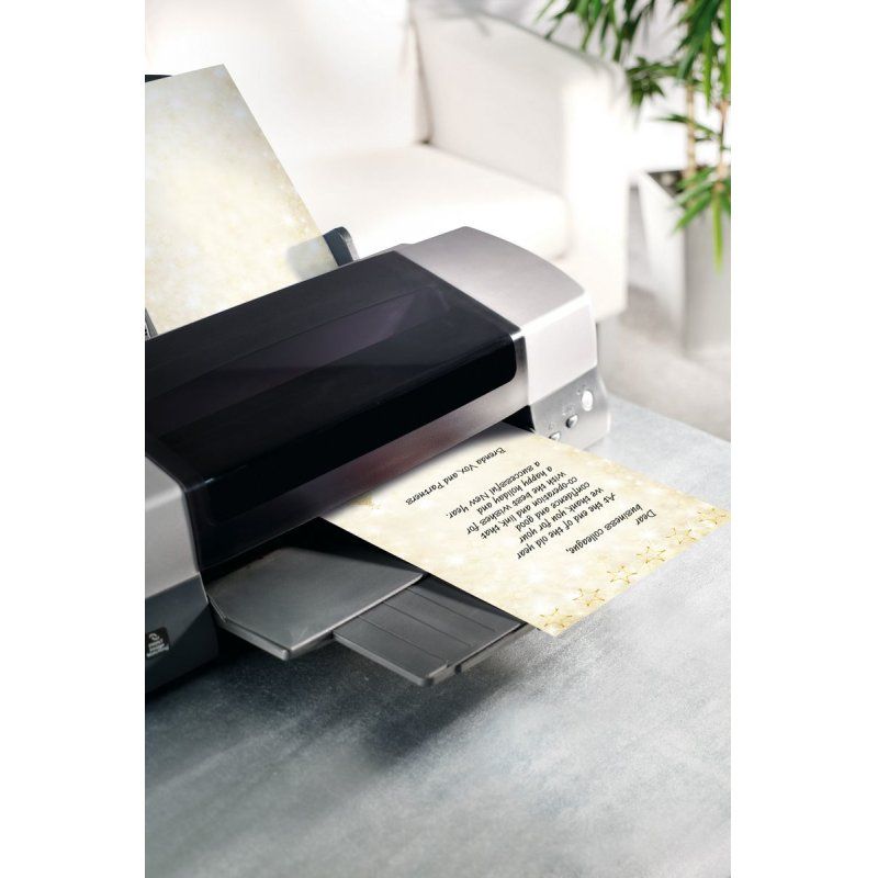 sigel Papier à motif de Noël "Graceful Christmas", A4,90g/m2