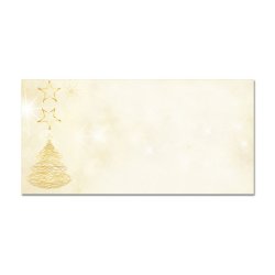 sigel Enveloppe à motif de Noël "Graceful Christmas", long