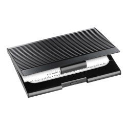 Sigel VZ134 business card holder Metal Black