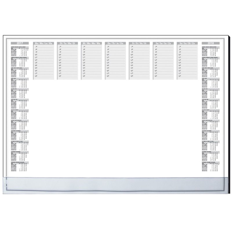 sigel Sous-main papier "Protect", (L)595 x (H)410 mm