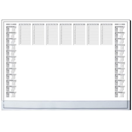 Sigel HO366 desk pad Paper Black, Grey, White