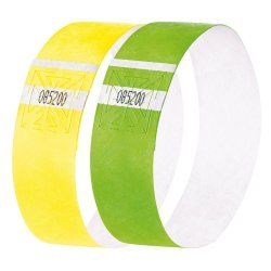 Sigel EB219 wristband Green, Yellow Event wristband
