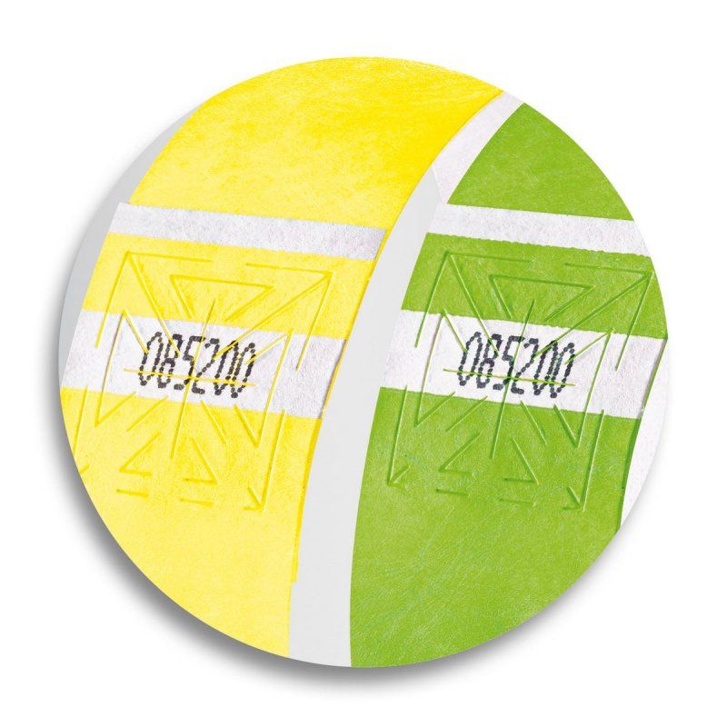 sigel Bracelets événementiels "Super Soft", fluorescent,