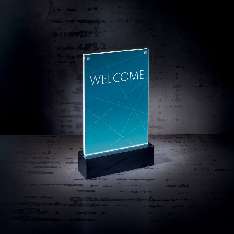 Sigel TA422 picture frame Picture frame set Black, Transparent