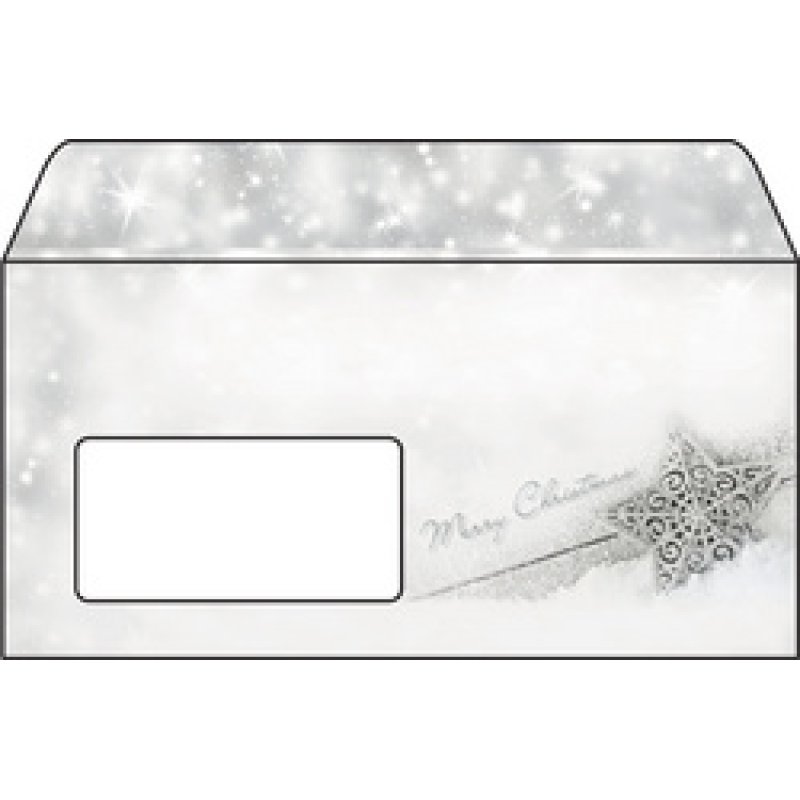 sigel Weihnachts-Umschlag "Winter Flair", DIN lang