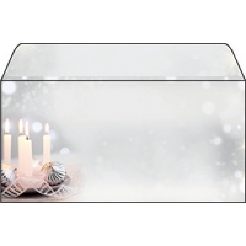 sigel Enveloppe à motif de Noël "Christmas Surprise", long