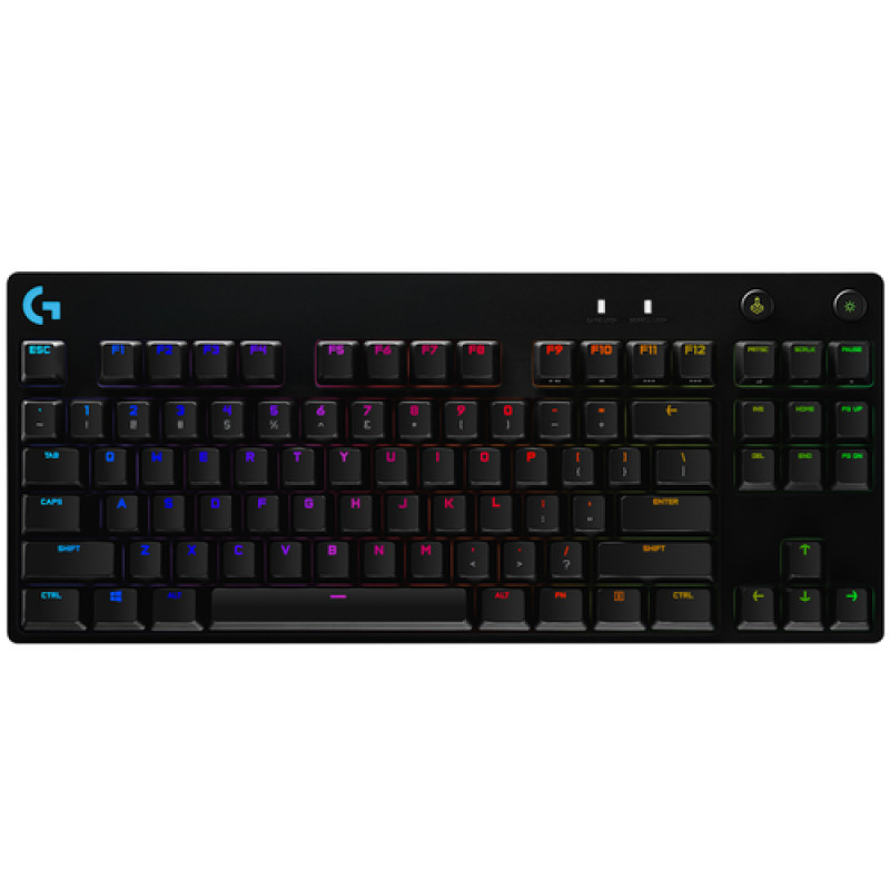 Logitech G Pro clavier USB QWERTZ Allemand Noir