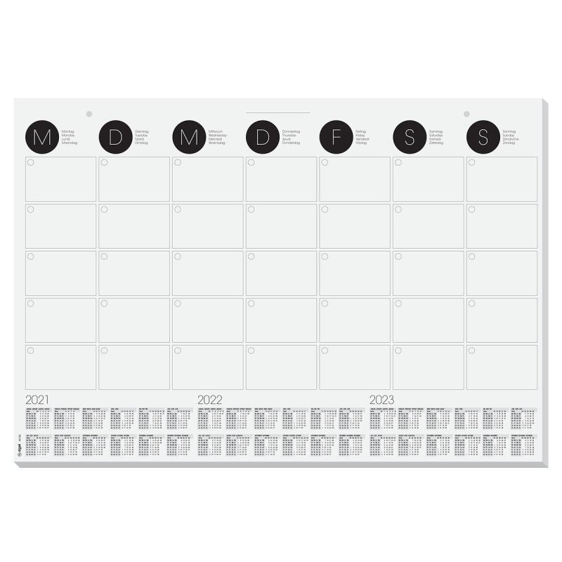 Sigel HO550 desk pad Paper Grey