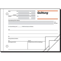 sigel Formularbuch "Quittung", 2 1 Aktion