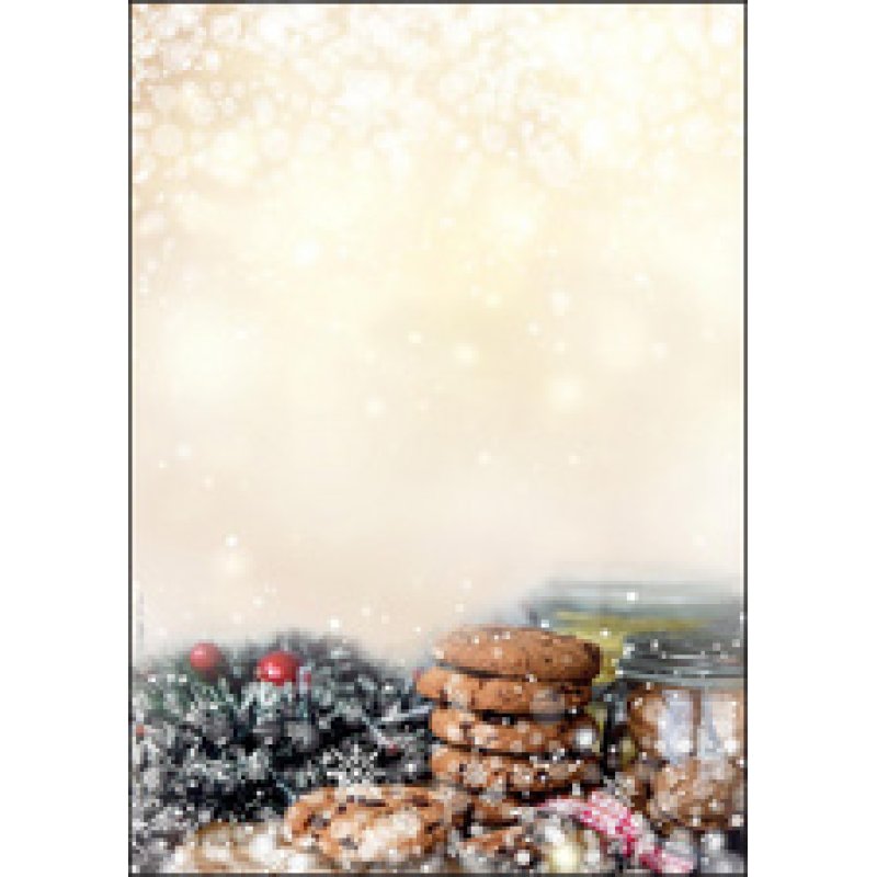 sigel Papier à motif de Noël "Winter Smell", parfumé, A4