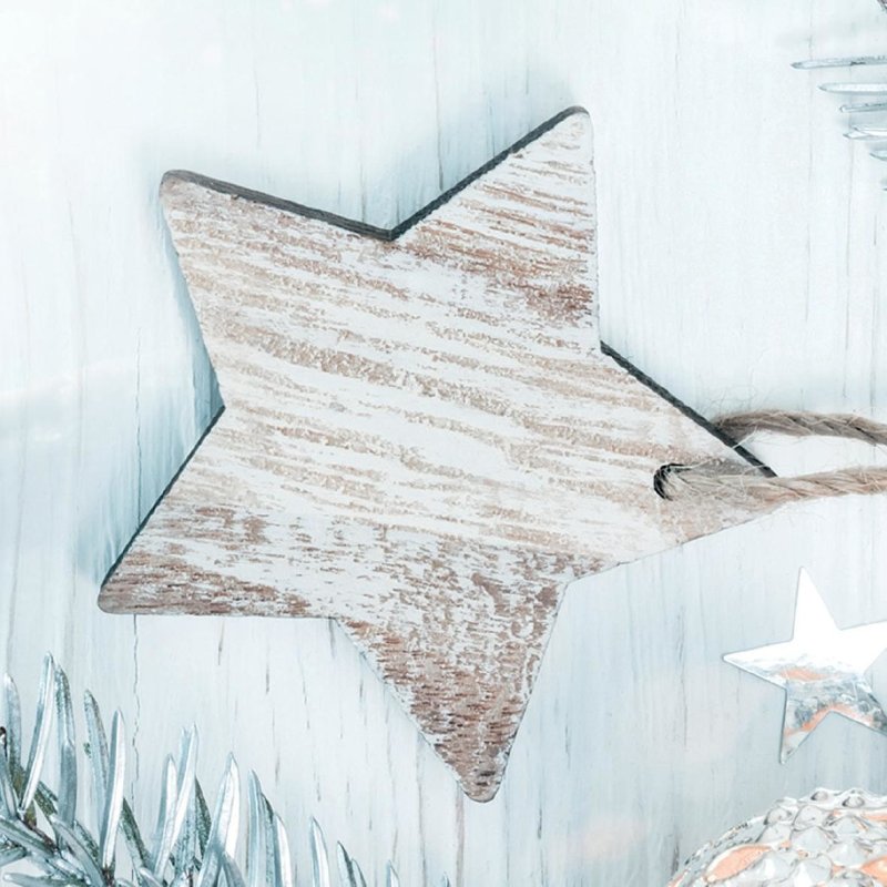 sigel Papier à motif de Noël "Snow Star", A4, 90 g/m2