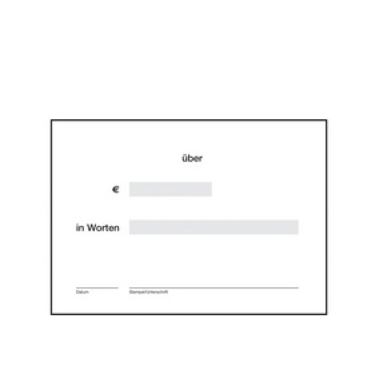 sigel Gutscheinkarte "Daisy", DIN lang, 220 g/qm