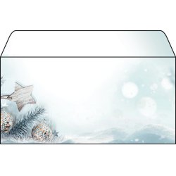 Sigel DU312 envelope DL (110 x 220 mm) Blue, White 25 pc(s)