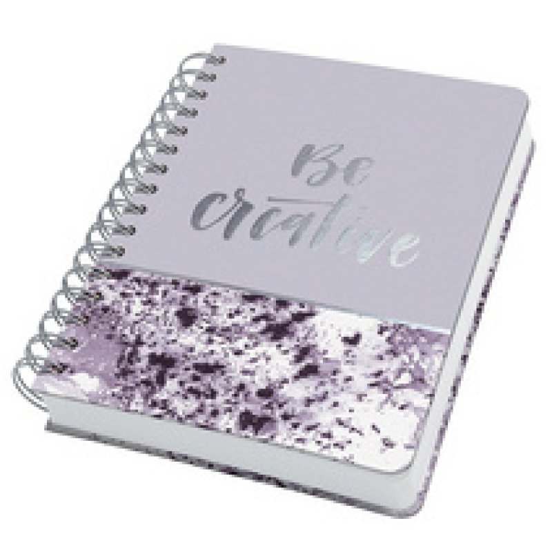 sigel Carnet à spirale Jolie Inspire "Violet Marble", A5