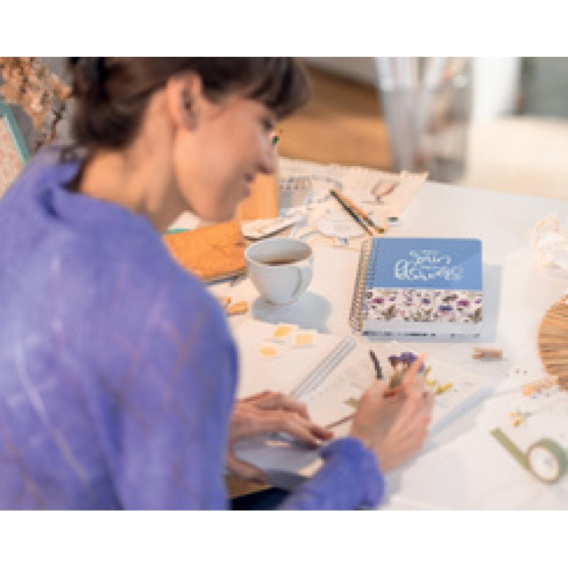 sigel Carnet à spirale Jolie Inspire "Violet Marble", A5