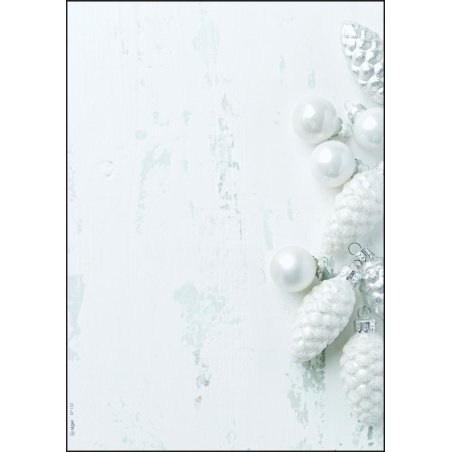 sigel Papier à motif de Noël "Modern Christmas", A4, 90g/m2